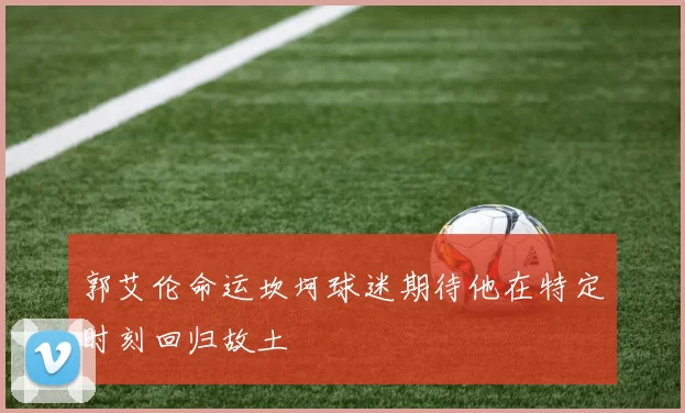 郭艾伦命运坎坷球迷期待他在特定时刻回归故土